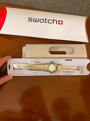 Aksesuarlar: Tam yeni orijinal Swatch saatı – Hədiyyə üçün ideal seçim! Təsəvvür — 3