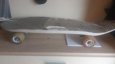 2 tekerli scooter: Longboard/skateboard taxtası və komplekt təkərlər - Uzun, konkav — 1