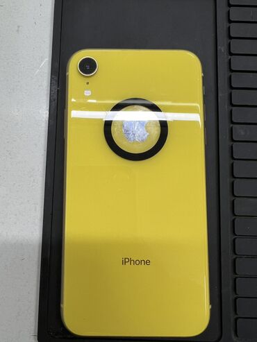 iphone x ekranı: IPhone Xr, 128 GB, Sarı, Face ID, Sənədlərlə