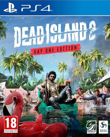 PS5 (Sony PlayStation 5): PS4 Dead Island 2 на русском языке - Оригинальный диск !!! Dead Island