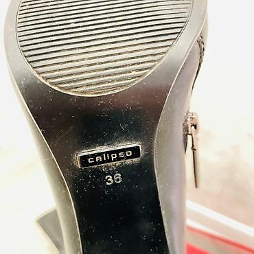 Сапоги: Сапоги, 36, CALYPSO LOVES YOU, Б/у, цвет - Черный — 20