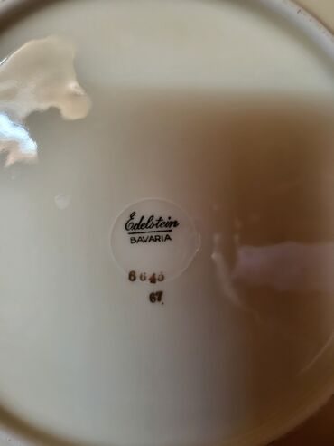 Kuhinjski setovi: Servis za torte,kolace 1929 do 1972g. Edelstein Bavaria. Servis za na lalafo.rs — 15 Kuhinjski setovi: Servis za torte,kolace 1929 do 1972g. Edelstein Bavaria. Servis za — 15