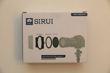 Foto və videokameralar: Sirui 82mm 77mm 72mm 67mm + 100mm filtr tutucu + CPL Polarizer