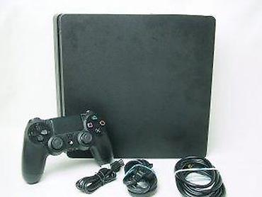 PS4 (Sony Playstation 4): U ponudi je Sony PlayStation 4 Slim. Stanje: odlično očuvana, radno — 11