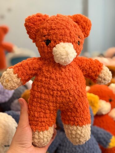 Oyuncaqlar: Yumuşaq toxumalı plyuş ayıcık oyuncaqları - Material: hiper-yumşaq — 7