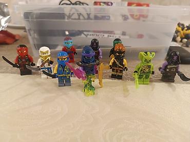 mozaika oyuncaq: LEGO Ninjago minifiqur dəsti - Mövzu: LEGO Ninjago - Tərkib: müxtəlif — 1