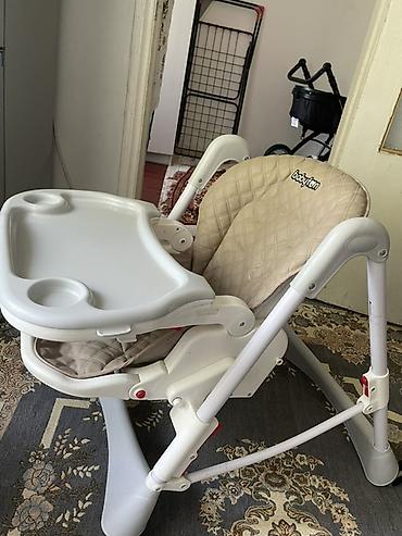 кафе стул: Стульчик для кормления Babyton - Удобное мягкое сиденье с — 1