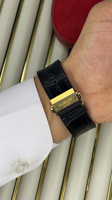 ucuz saat: Yeni, Qol saatı, Hublot, rəng - Qızılı — 5