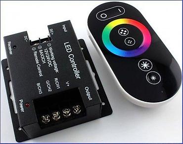 satovi: Kontroler RF za RGB traku. Kontroler RF radio signal za RGB — 1