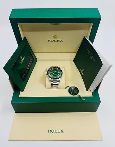 maqnit qolbaqlar: Yeni, Qol saatı, Rolex, rəng - Yaşıl — 2