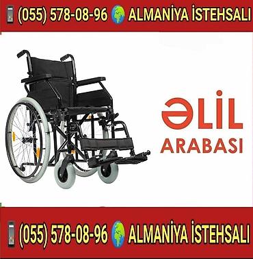 Məhsul: Manual əlil arabası (Almaniya istehsalı) Xüsusiyyətlər: -