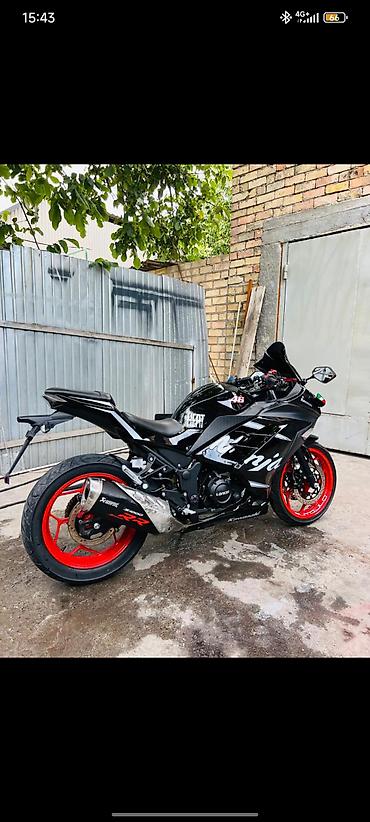 1gr fe: Спортбайк Kawasaki, 250 куб. см, Бензин, Взрослый, Б/у — 1