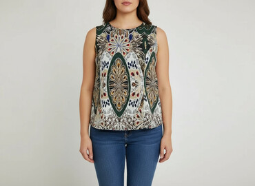 bluzki pod marynarkę plus size: Izabel London, Women's blouse, size XL