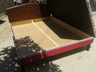 Çarpayılar: Taxt sandigli teze tam mohkem 2 neferlik taxtadan qupqa bas terefleri — 2