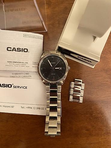 orginal canta: Yeni, Qol saatı, Casio, rəng - Gümüşü — 2