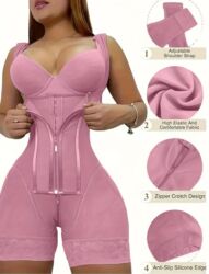 Toparlayıcı alt paltarı: Qadın formaverici kombinezon – bel, qarın və omba bölgəsini toparlayan