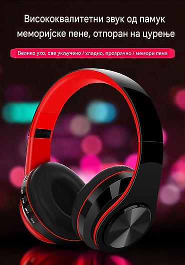 Slušalice: Nove kvalitetne bežične slušalice (bluetooth). Imaju ugradjen — 4