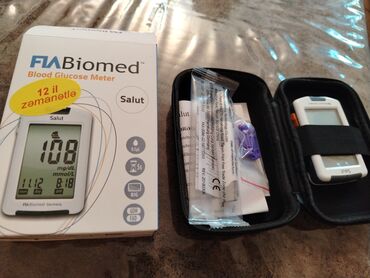 Yerimək üçün arabalar, çəliklər, əsalar, rollatorlar: FIA Biomed qanda qlükoza ölçən cihazı diabetli şəxslər üçün qan