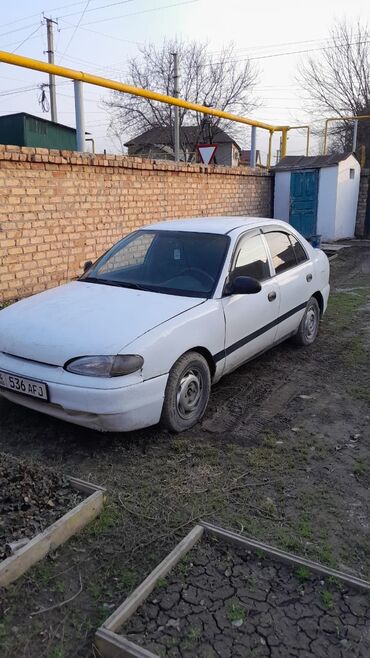 Hyundai: Hyundai Accent: 1995 г., 1.3 л, Автомат, Бензин, Хэтчбэк