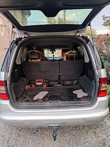 полный комплектация: Mercedes-Benz ML (W163) — интерьер и оснащение - Салон из черной — 5