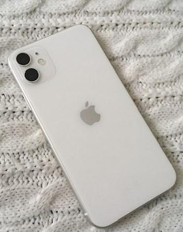 macbook 14: IPhone 11, Б/у, 128 ГБ, Белый, 86 % — 1