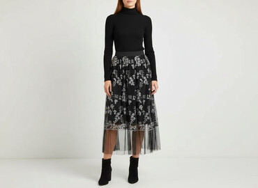 zielone spódniczka tiulowe: Laura Biagiotti, Women`s skirt, size S