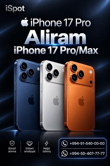 Apple iPhone: IPhone 17 Pro, Mavi — 1