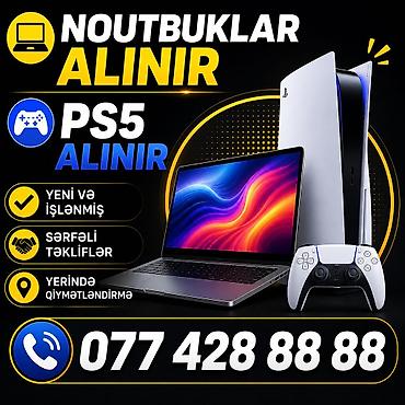 купить бу пс5: YUKSƏK QİYMETE NOUTBUK VE PS5 ALİRAM YENİ VE ISLEMIS TEKLIF EDIN YENİ — 1