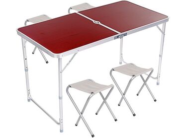 метал стол: Стол, цвет - Белый, Новый