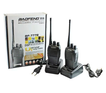 Рации и диктофоны: Рация Портативная двухсторонняя рация Baofeng uhf400,00-470,00 МГц, 1