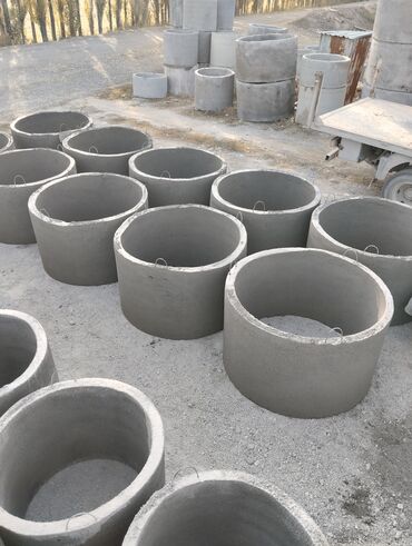 Железобетонные (ЖБИ) кольца для септика: Железобетонное (ЖБИ) кольцо для септика Размер: 110 x 90 x 8 см, Бесплатная установка, В розницу — 2