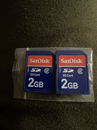 Yaddaş kartları: Sad disk- sd card photaparat ucun 2 Gb