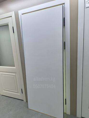 железный двери для дома: Межкомнатная глухая дверь, Дерево, By loft style, Российская, цвет - Белый, 200 * x 60708090 см, Новый