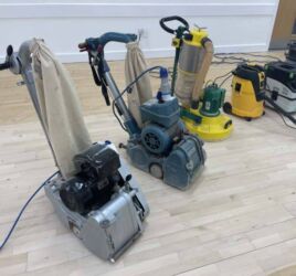 Digər tikinti xidmətləri: Münasib qiymətə polun parketin yonulması, pilintusların vurulması və