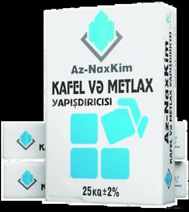 Клей для керамики: "AZ NaxKim" yapışdırıcıAZNAXKİM-UNİVERSAL Yapışdırıcı minimum sifariş — 1