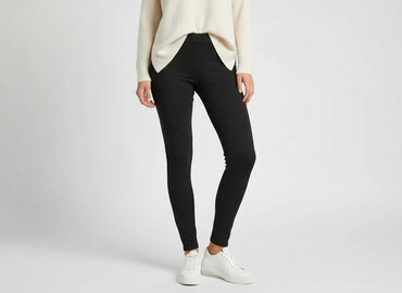 Spodnie: Legginsy Eleganckie damskie, rozmiar S