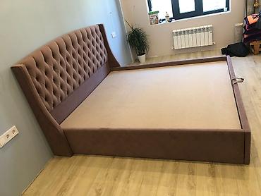 Двуспальные кровати: Двуспальная кровать, Новый, Каркас без матраса, длина - 200 см — 9
