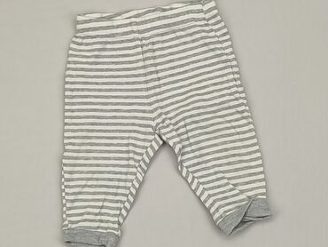 legginsy w paski pionowe: Spodnie dresowe, 3-6 m, stan - Dobry