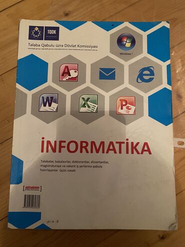 musiqi aletlerinin kreditle satisi: İnformatika kitabı satılır. 8 manata. Heç istifadə olunmayıb, yenidir