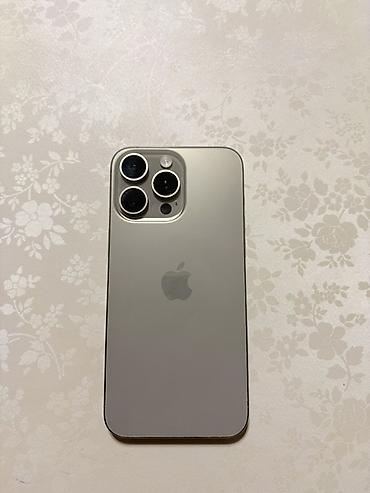 Apple iPhone: IPhone 15 Pro Max, Б/у, 256 ГБ, Natural Titanium, Защитное стекло, 80 % — 3