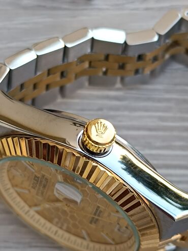 Qol saatları: Yeni, Qol saatı, Rolex, rəng - Qızılı — 4