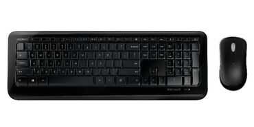 Noutbuklar üçün adapterlər: Microsoft Wireless Desktop 850 klaviatura və maus dəsti, simsiz əlaqə