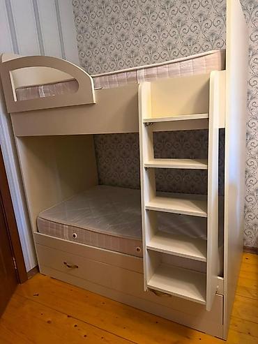matras ortopedik: Oğlan və qız üçün, Yeni, Çarpayı, Matras ilə, Siyirməli, MDF — 1