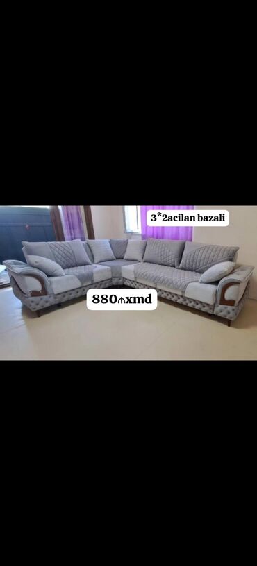 Divanlar: Künc divan, Açılan, Parça -da lalafo.az — 19 Divanlar: Künc divan, Açılan, Parça — 19