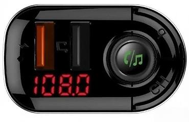 Audio oprema za auto: Gembird 3‑in‑1 Carkit – Bluetooth FM transmiter i punjač za automobil — 4