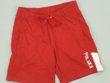 spodenki dresowe moro: Shorts, 8 years, 122/128, condition - Good