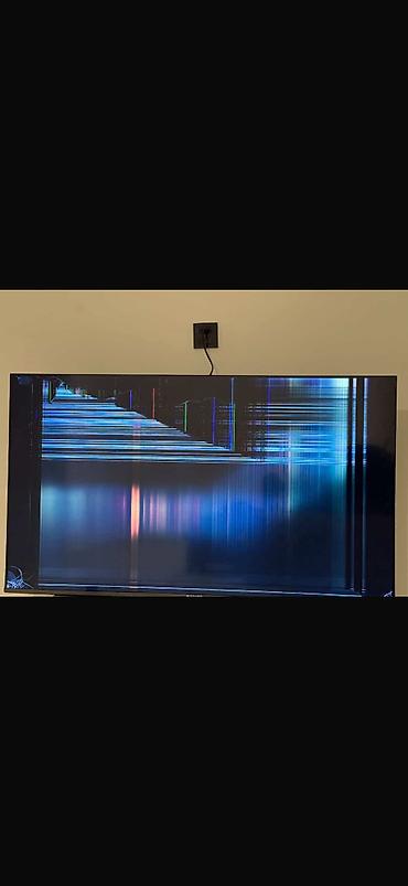 vozol 6 k: Taube 55” Smart TV. Ekran (matris) zədələnib. Görüntü yoxdur. Ehtiyat — 1