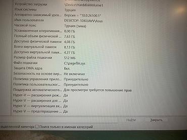 acer nitro 5: ASUS Vivobook (gümüş rəng) noutbuk Xüsusiyyətlər: - Ekran: 15.6" — 6