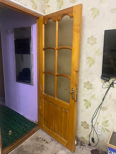 samdanlar: Qonaq otağı üçün İşlənmiş Otaq qapısı 90x200 sm Zamok ilə, Zəmanətsiz, Ünvandan götürmə — 4