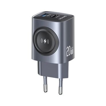simsiz klaviatura: IPhone / Android 20/ 33W Typ-c iki çıxışlı Adapter başlığı